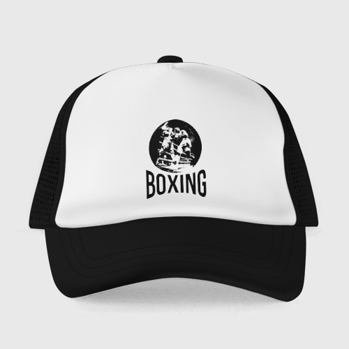 Детская кепка тракер Boxing двухсторонняя, цвет черный - фото 2