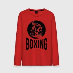 Мужской лонгслив хлопок Boxing двухсторонняя