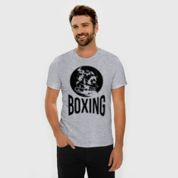 Мужская футболка хлопок Slim Boxing двухсторонняя - фото 2