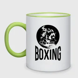 Кружка двухцветная Boxing двухсторонняя
