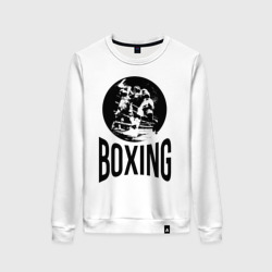 Женский свитшот хлопок Boxing двухсторонняя