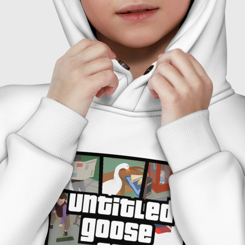 Детское худи Oversize хлопок Untitled goose + GTA - фото 7
