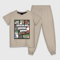 Детская пижама хлопок Untitled goose + GTA
