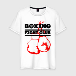 Мужская футболка хлопок Boxing Fight club in Russia