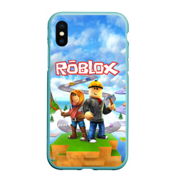 Чехол для iPhone XS Max матовый Roblox