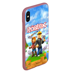 Чехол для iPhone XS Max матовый Roblox - фото 2