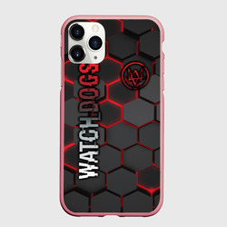 Чехол для iPhone 11 Pro Max матовый Watch dogs