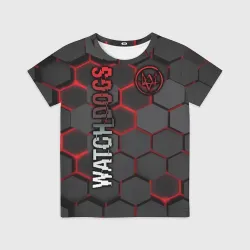 Детская футболка 3D Watch dogs