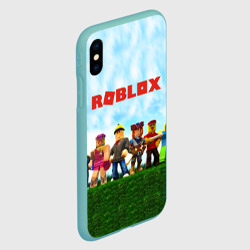 Чехол для iPhone XS Max матовый Roblox - фото 2