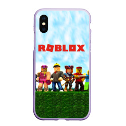 Чехол для iPhone XS Max матовый Roblox