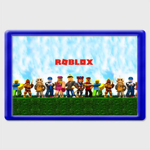 Магнит 45*70 Roblox, цвет синий