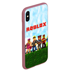 Чехол для iPhone XS Max матовый Roblox - фото 2