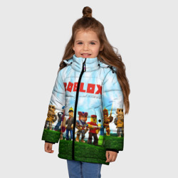 Зимняя куртка для девочек 3D Roblox - фото 2