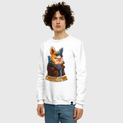 Мужской свитшот хлопок Corginator - фото 2
