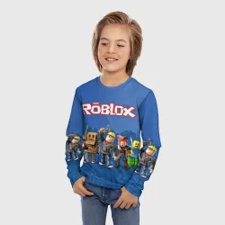 Детский лонгслив 3D Roblox - фото 3