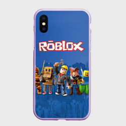Чехол для iPhone XS Max матовый Roblox