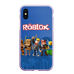 Чехол для iPhone XS Max матовый Roblox