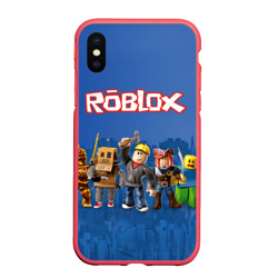 Чехол для iPhone XS Max матовый Roblox