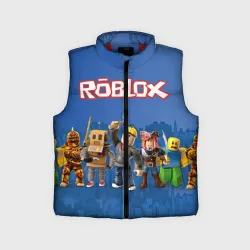 Детский жилет утепленный 3D Roblox