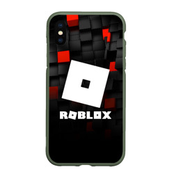 Чехол для iPhone XS Max матовый Roblox