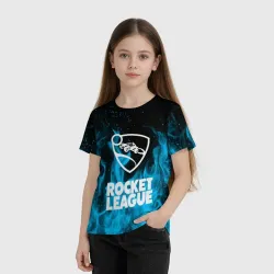 Детская футболка 3D Rocket league - фото 2