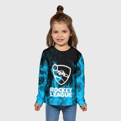 Детский лонгслив 3D Rocket league - фото 2