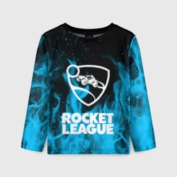 Детский лонгслив 3D Rocket league