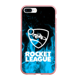Чехол для iPhone 7Plus/8 Plus матовый Rocket league