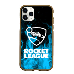 Чехол для iPhone 11 Pro Max матовый Rocket league