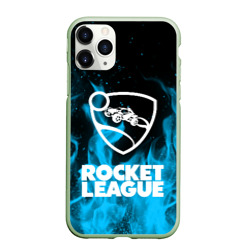Чехол для iPhone 11 Pro Max матовый Rocket league