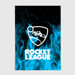 Постер Rocket league