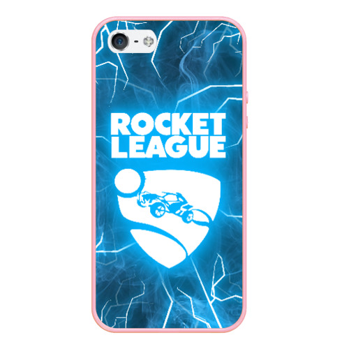 Чехол для iPhone 5/5S матовый Rocket league