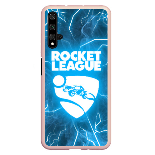 Чехол для Honor 20 Rocket league, цвет светло-розовый