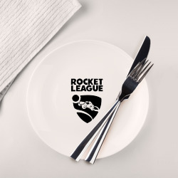 Rocket league – Тарелка с принтом купить
