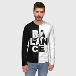 Мужской лонгслив 3D Armin van Buuren Balance - pigeon - фото 2