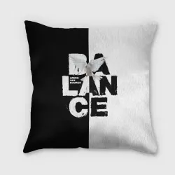 Подушка 3D Armin van Buuren Balance - pigeon