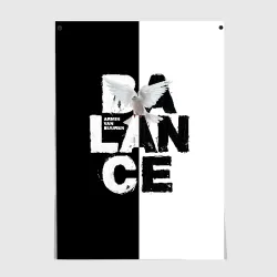 Постер Armin van Buuren Balance - pigeon