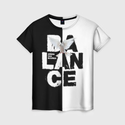Женская футболка 3D Armin van Buuren Balance