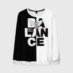 Мужской свитшот 3D Armin van Buuren Balance - pigeon