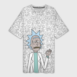 Платье-футболка Rick and Morty