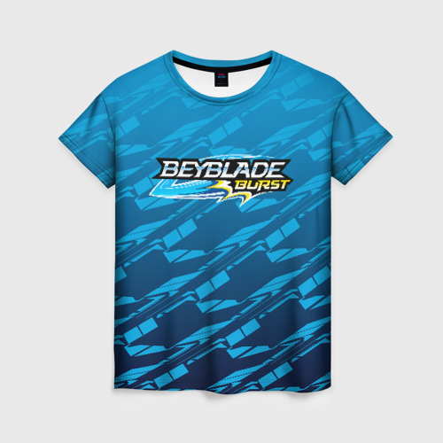 Женская футболка 3D Beyblade Burst pattern, цвет 3D печать