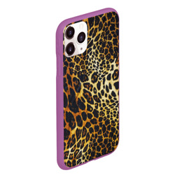 Чехол для iPhone 11 Pro Max матовый Леопард - фото 2
