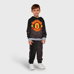 Детский костюм с толстовкой 3D Манчестер Юнайтед FCMU Manchester united - фото 2