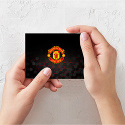 Поздравительная открытка Манчестер Юнайтед FCMU Manchester united - фото 2