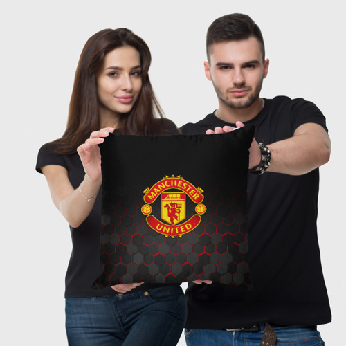 Подушка 3D Манчестер Юнайтед FCMU Manchester united - фото 3