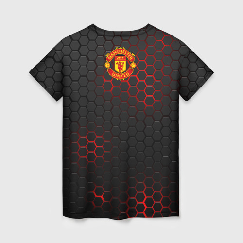 Женская футболка 3D Манчестер Юнайтед: FCMU, цвет 3D печать - фото 2