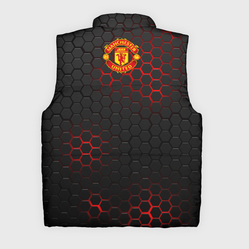 Мужской жилет утепленный 3D Манчестер Юнайтед: FCMU, цвет красный - фото 2