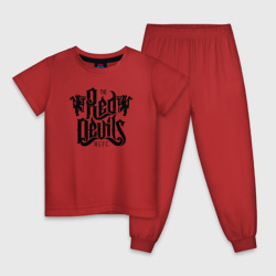 Детская пижама хлопок Манчестер Юнайтед FCMU Manchester united red devils