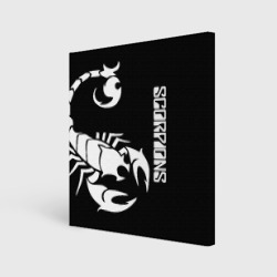 Холст квадратный Scorpions Скорпионс