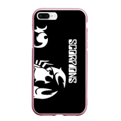 Чехол для iPhone 7Plus/8 Plus матовый Scorpions Скорпионс